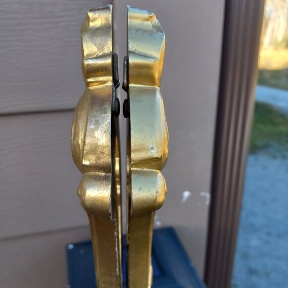 Vintage Syroco Gold Ornate Wall Sconces Candle Holders Set of 2 # 2336 DAMAGED - Picture 8 of 16